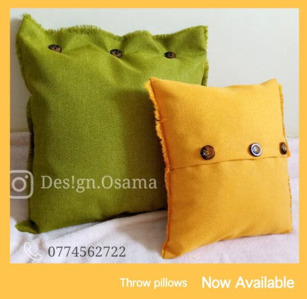 Throw pillows