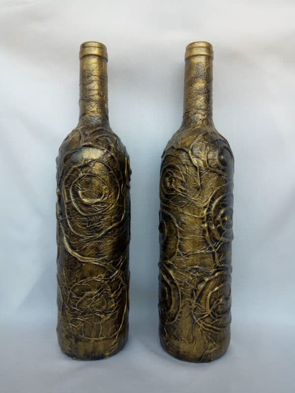 Wine bottle craft.