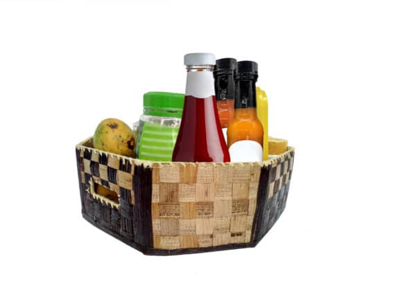 Fruits/Spices Basket- Black Fade-out