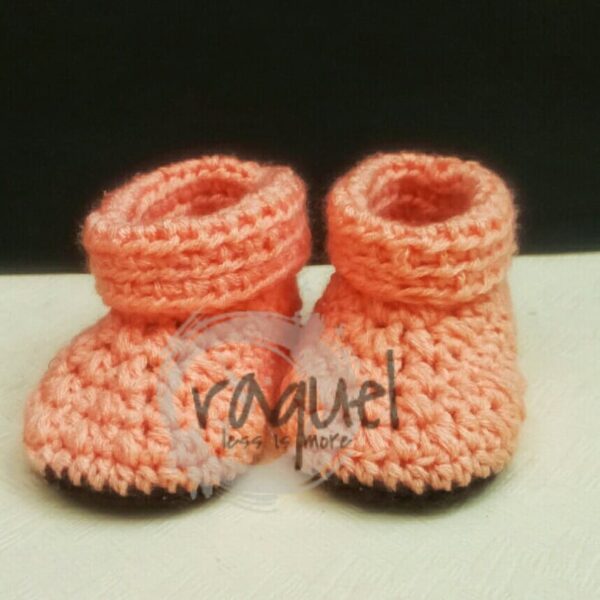 Crotchet Baby Booties