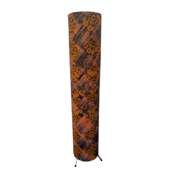 Batik fabric floor lamp