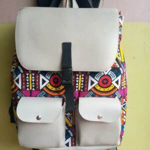 Laptop size print backpack